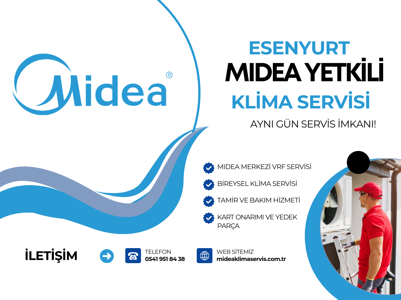 esenyurt midea yetkili servisi
