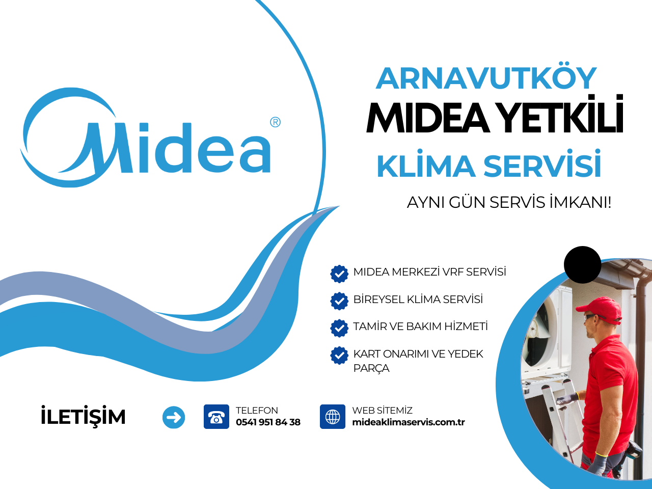 arnavutköy midea yetkili servisi