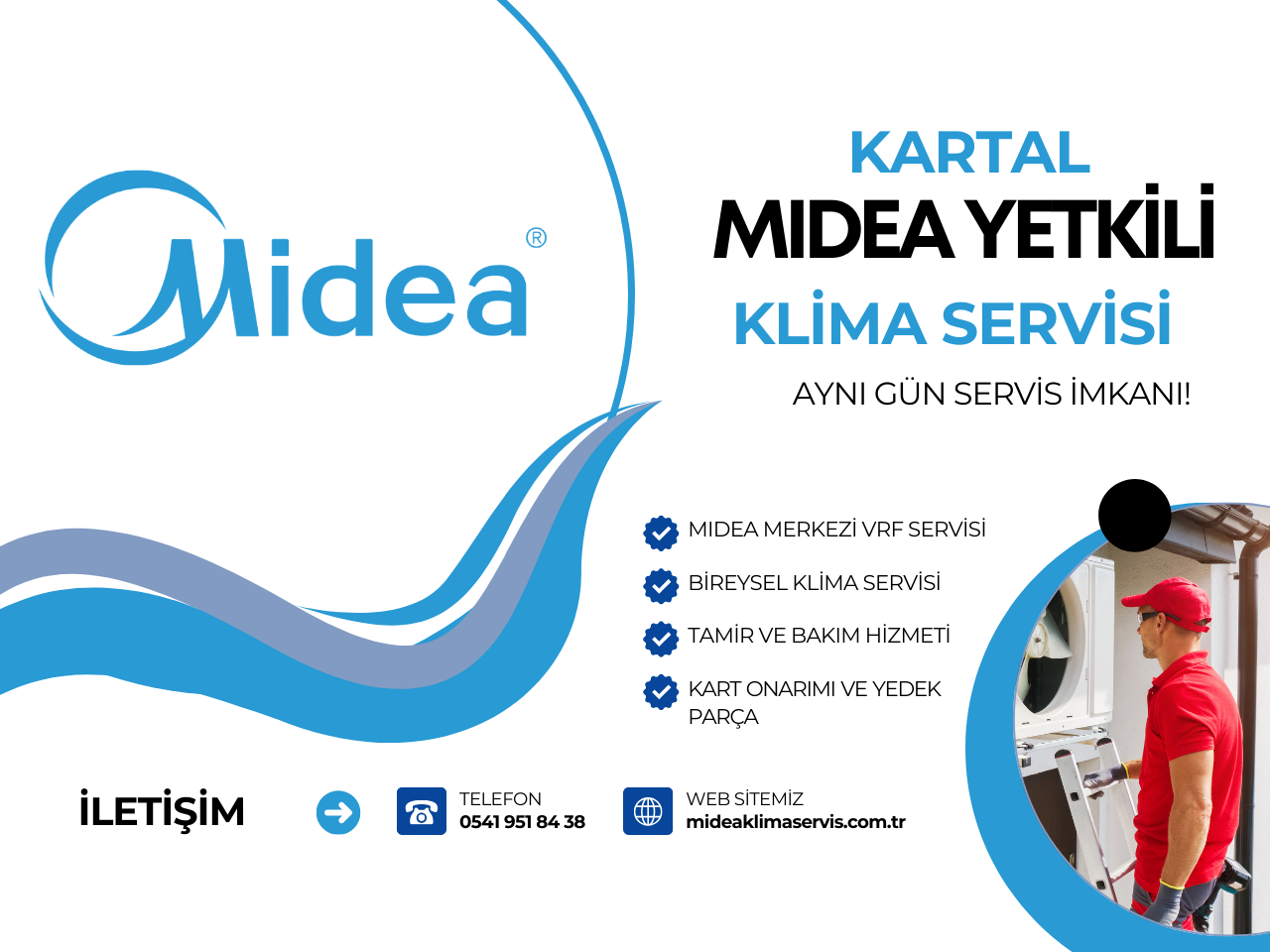 kartal midea yetkili servisi