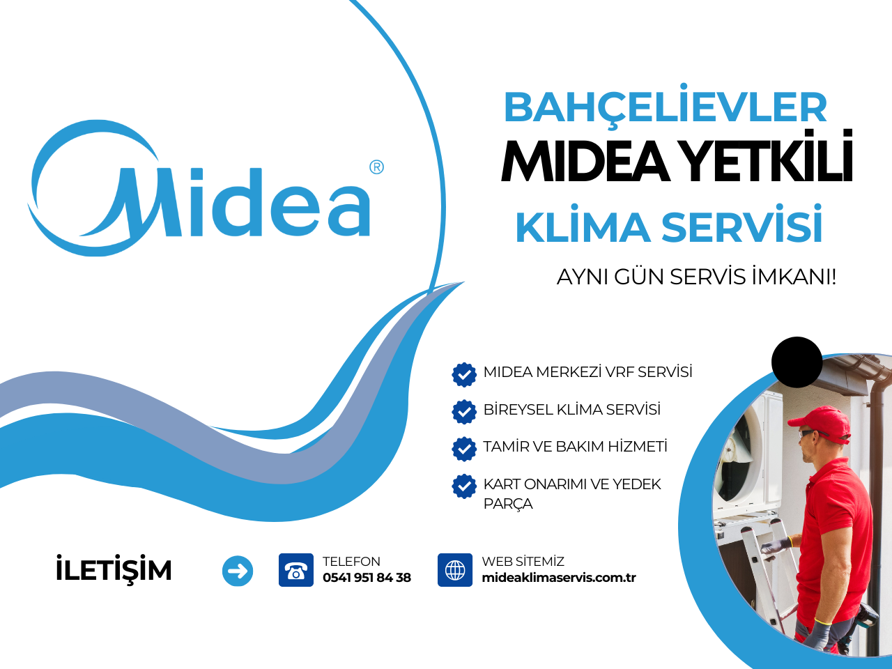 bahçelievler midea yetkili servisi