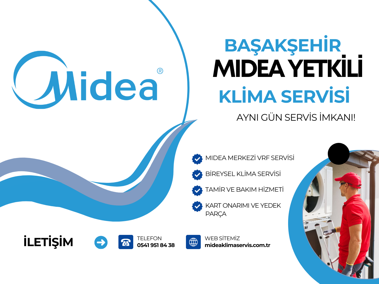 başakşehir midea yetkili servisi